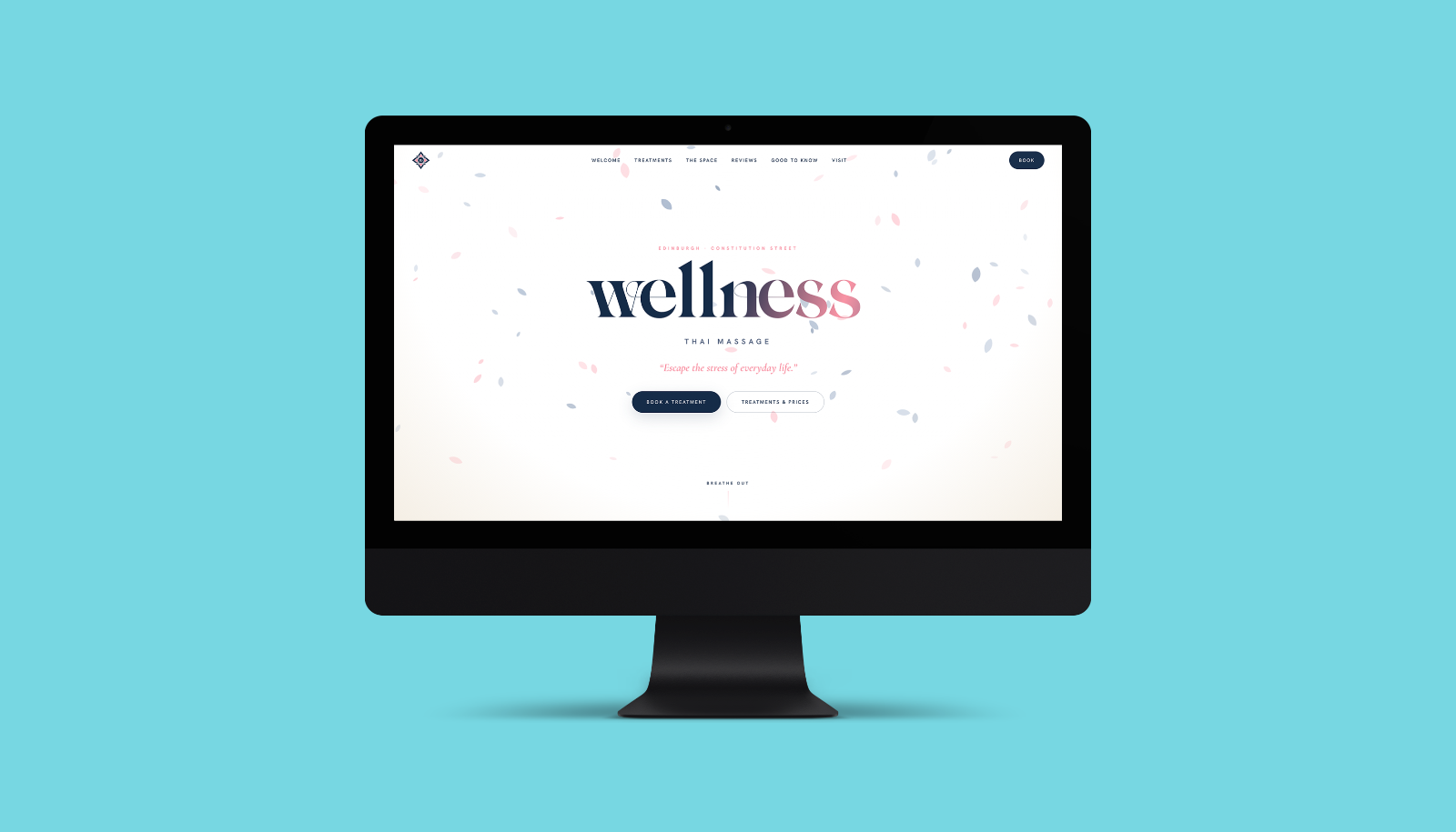 Wellness Thai Massage website